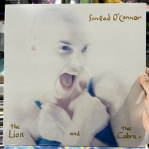 Spot skinhead girl Sinead O Connor The Lion The Cobra Black Gel Record LP