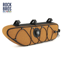 Rock Brothers Tianlu series bicycle bag road bike front beam bag upper tube bag mountain long-distance riding saddle bag