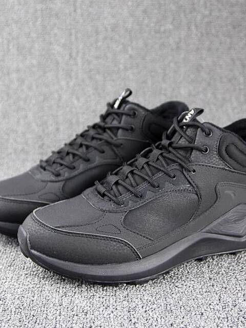 Anta Exclusive Store Winter New Women's Fleece-Lined Large Cotton Shoes for Northeast Snow, Non-Slip 122348986