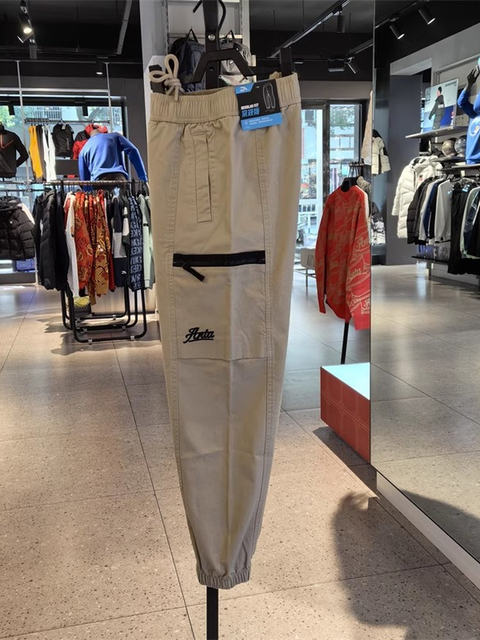 Anta American Workwear Sports Pants Men's Spring and Autumn New Woven Loose Cuff Casual Pants 152418501