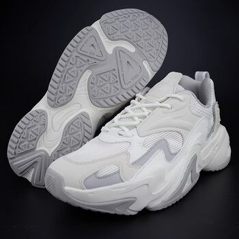 Anta Genuine Guan Xiaotong Same Style Jogger Casual Shoes Women's Thick-Soled Height-Increasing Dad Shoes 122238881