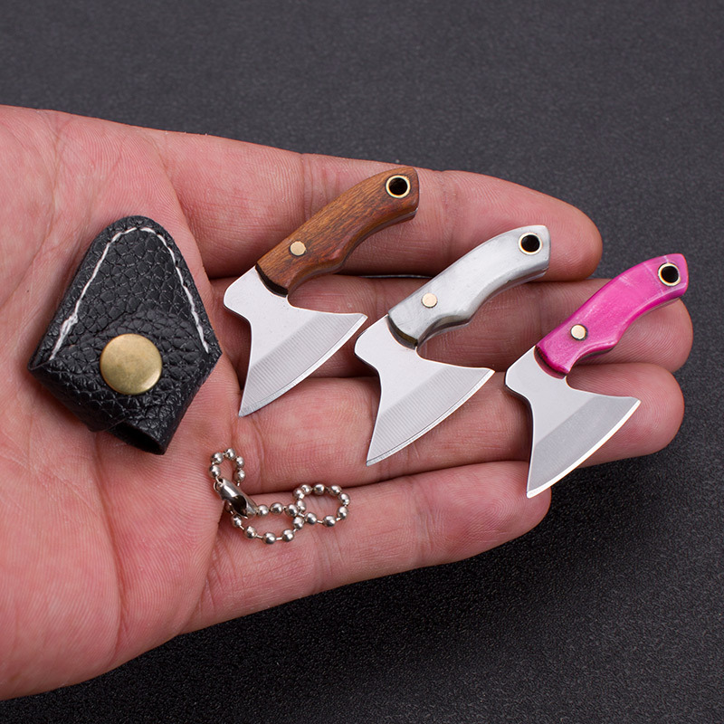 Mini Ax for Opening Packages, Keychain, Small Kitchen Knife, Portable Knife, Ecd Mini Gift Knife, Package Opening Knife