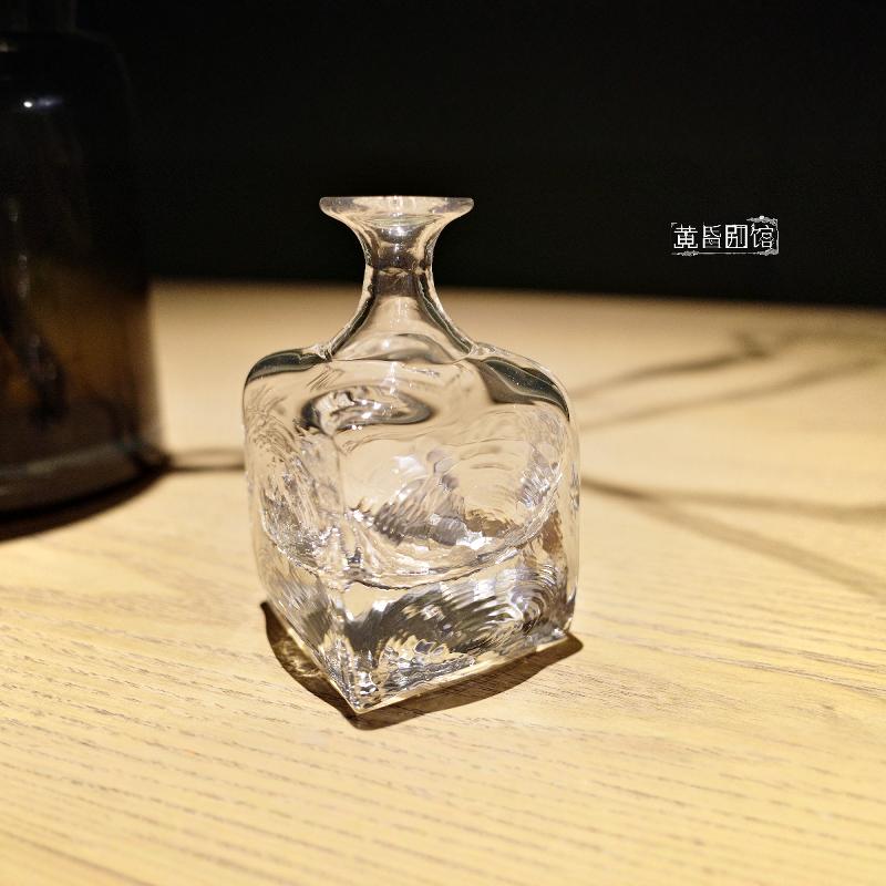 国内现货日本作器家西山芳浩花瓶系列迷你硝子一轮插日式