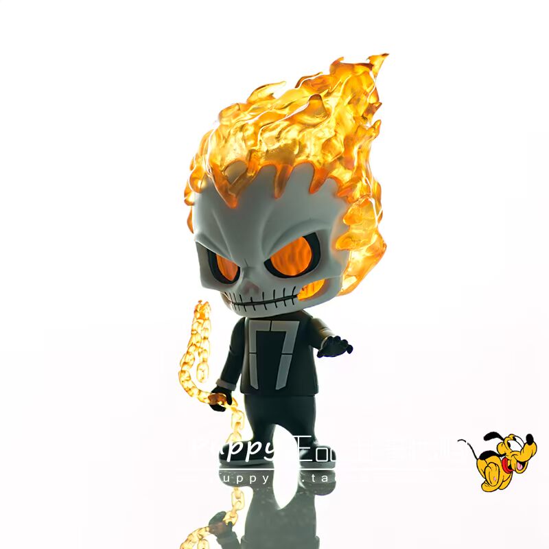 Tại chỗ Thượng Hải Hottoys mua hàng nội địa HT Shendun Cục ác thần hiệp sĩ lắc đầu cosbaby đồ trang trí tay - Capsule Đồ chơi / Búp bê / BJD / Đồ chơi binh sĩ đồ chơi one piece