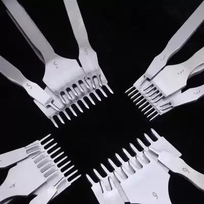 Advanced Lingche leather punching tool DIY leather punching stitching tool ultra-high hardness