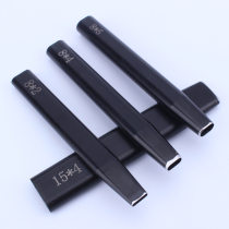 Handmade leather goods punched leather oval belt punch single flat punch one-word punch 4mm 5mm wide DIY tool