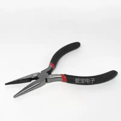 Mini small pointed pliers hardware non-slip handle 5 inch pointed pliers tip pliers needle nose pliers