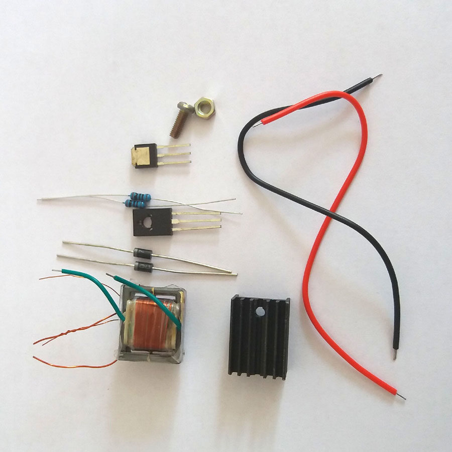 Inverter Boost High Pressure Generator Arc Point Smoke Ignitor Coil Module Electronic Diy Small Fabrication Kit