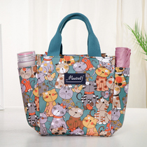 Mommy bag Upper class go out to bring meals with lunch bag Fashion Handbag handbags Satchel Lunch Box with lunch box Tied dinner bag