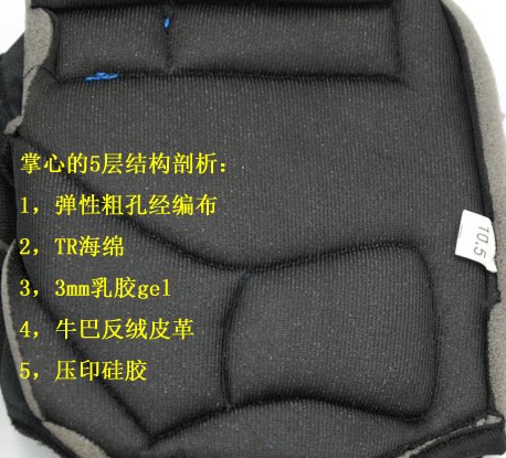 Gants pour vélo homme - Ref 2239097 Image 8