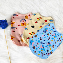 Small eyes family law bucket Mickey vest pure cotton soft cartoon print breathable spring and summer