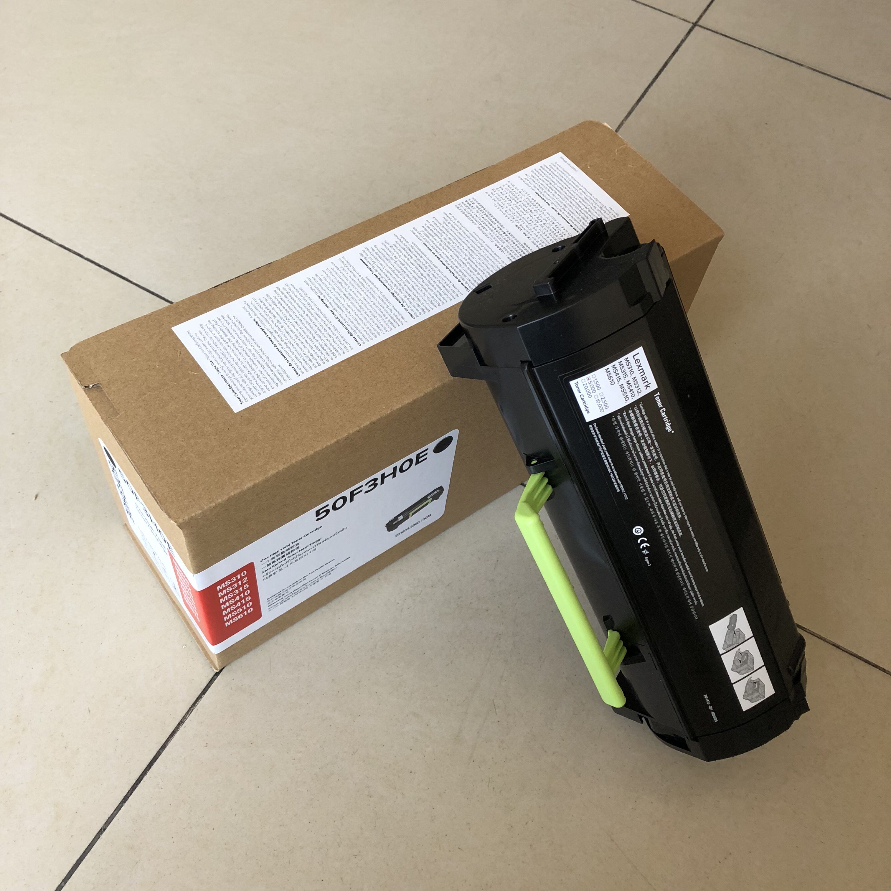 League MS310 powder box MS312K MS610dn MS610dn MS415 MS510 MX417 MX417 powder warehouse