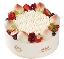 Beijing weidomei birthday cake (rich Tianxi) natural milk fat delivery store self-taken