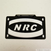 NRC DUCATI DUCATI hack Hypermotard new recommended aluminum license plate frame modification