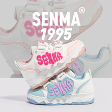 SENMA/Senma Women's Shoes New Spring/Summer Shoes Casual Mandarin Duck Board Shoes Original Trendy Sports Thick Sole Bread Shoes