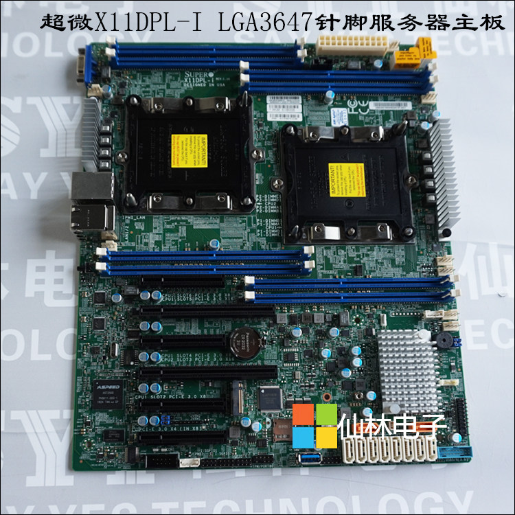 Supermicro new X11DPL-I new C621 dual-way server workstation motherboard LGA3647 pins