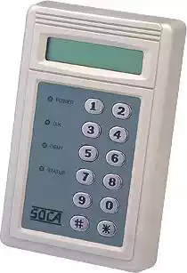 Hot sale original SOCA ST-660 connection type induction control host Electronic Access Control machine swipe card access control machine