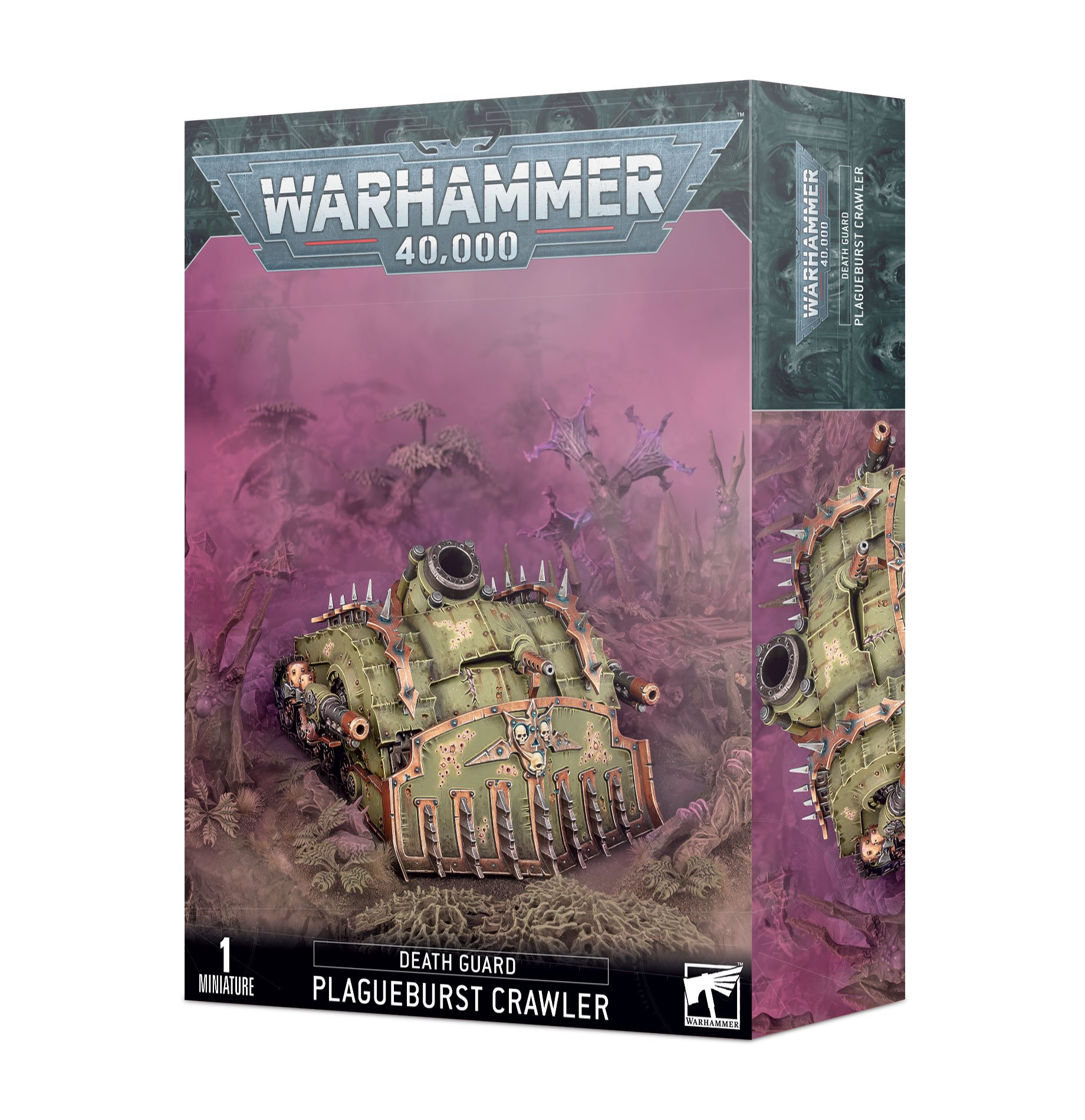 (North Sea BG) Warhammer 40K death guards Plague tank Plaguehurst Crawler spot