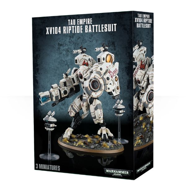 (North Sea BG) Warhammer 40K Titanium Empire XV104 Riptide Battlesuit Spot