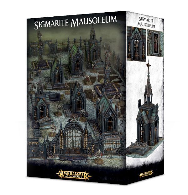 (North Sea BG) Sigmar official terrain mausoleum Sigmarite Mausoleum spot