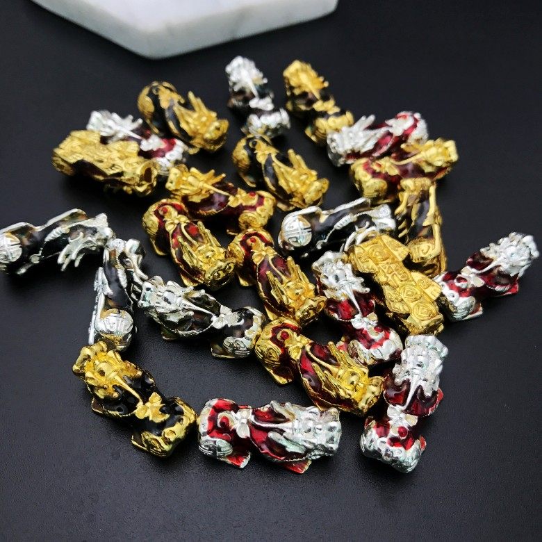 Not fading to catch a warm discoloration small leopard Hand Strings Accessories Gold Silver Big leopard Artisan Ornament beads Men and women Men and women