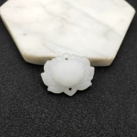 Белый верхний и нижний конфуцианский лотос сингл