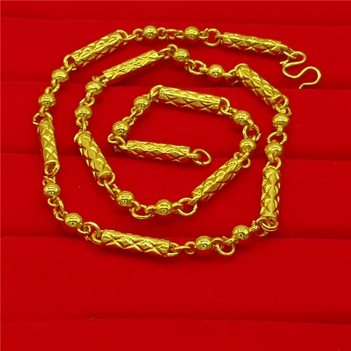 Ожерелье, золотая цепочка, 18 карат