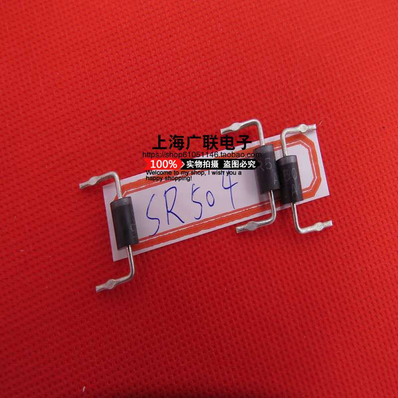 Schottky Diode SR504 SR504G 5A 40V bent foot new spot