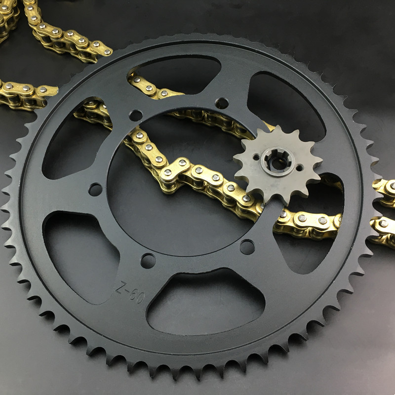 GPR125 150 Coffee cafe125 150 APR125 signs and oil seal chain original plant large fluted disc sprockets