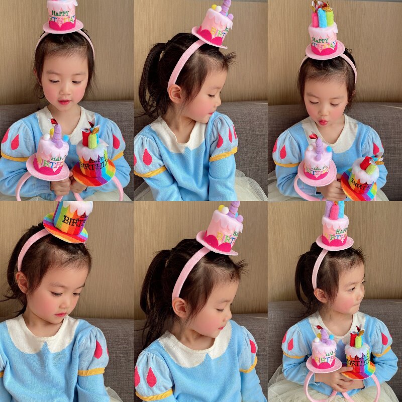 Little Red Book Same Birthday Cake Candle Happy Decoration Headdress