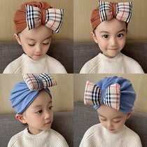 Autumn and Winter Baby Bow Bow Indian Hat Princess Hat Hat Baby Heating Cap