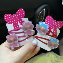 Export Japanese tide black ultra pacifier headdress and clothing clamps baby leather band suit rope