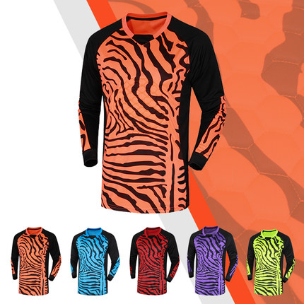 Football goalkeeper solid wood composite goalkeeper suit men's long-sleeved suit crash-resistant plus pads boys and girls gantry thickened goalkeeper suit