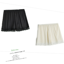 Silk leggings 2021 New Products 100 mulberry silk summer anti-light silk safety pants shorts Women lace pants