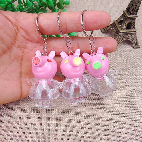 Детский мультяшный динозавр с подсветкой, брелок, подарок на день рождения