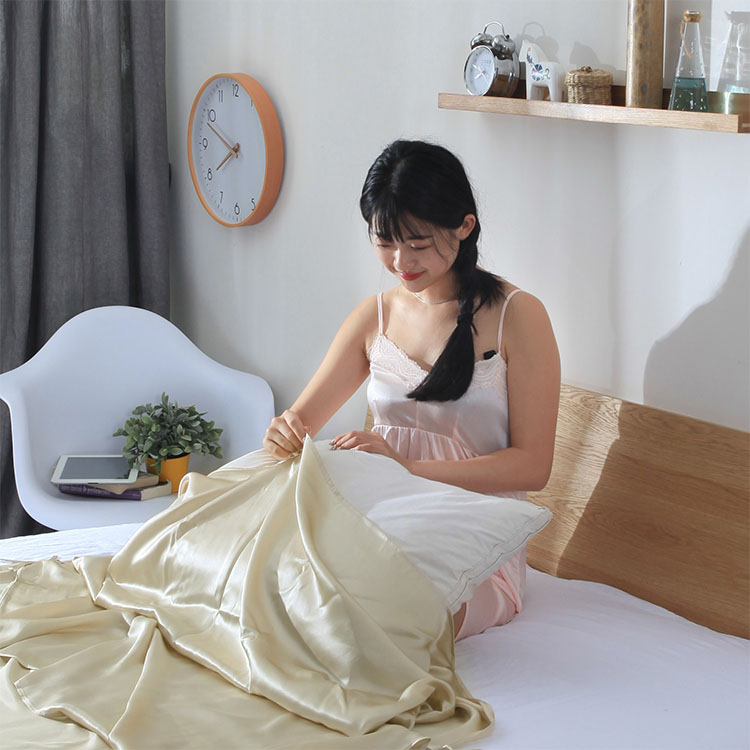 Tơ lụa tùy chỉnh du lịch lụa bẩn túi ngủ cầm tay siêu nhẹ băng vệ sinh khách sạn túi ngủ mùa đông