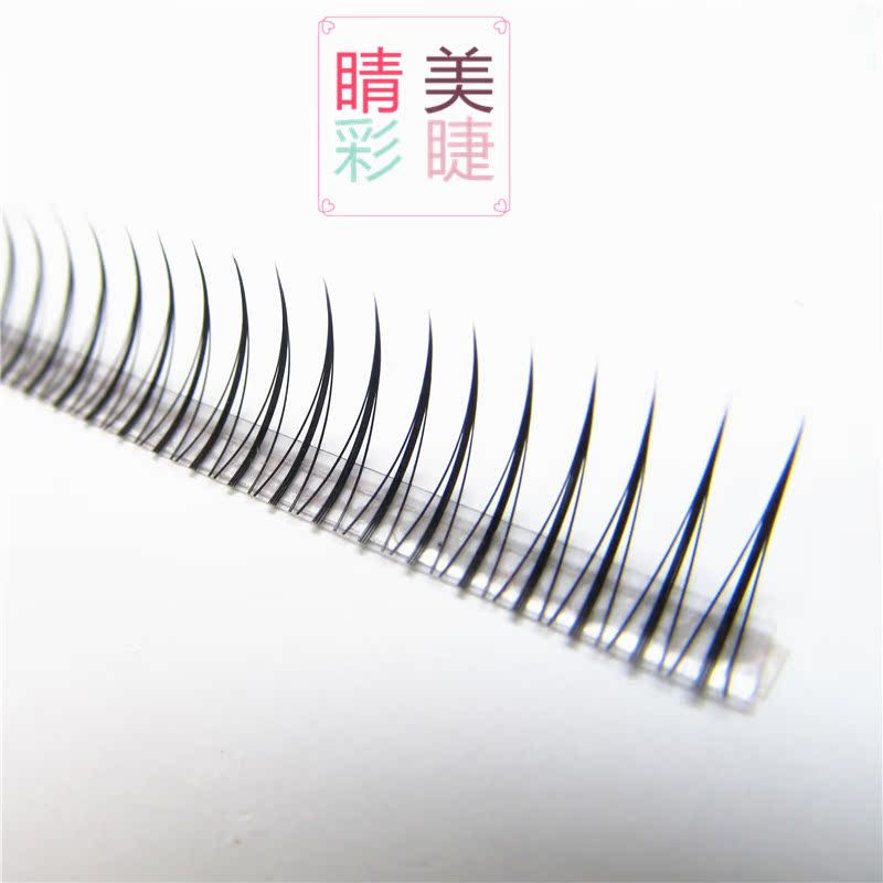 Mô phỏng lập thể 3d Một loại lông mi ghép 3 gốc một bó lông mi giả lông bờm dày các loại mi giả tự nhiên
