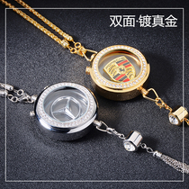 Car pendant with car mark shake sound same net red pendant upscale luxury car interior male Benz Audi BMW used