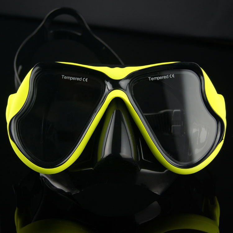Imported ultra-luxury laser frosted goggles AQUA DIVE goggles anti-fog diving equipment and equipment