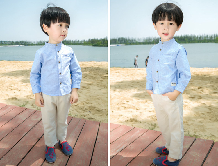 Chemise enfant à manche longue - Ref 2083344 Image 16