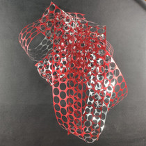 Mirror laser net Air ceiling decorative yarn wedding props New illusion decoration creative DIY wedding arrangement