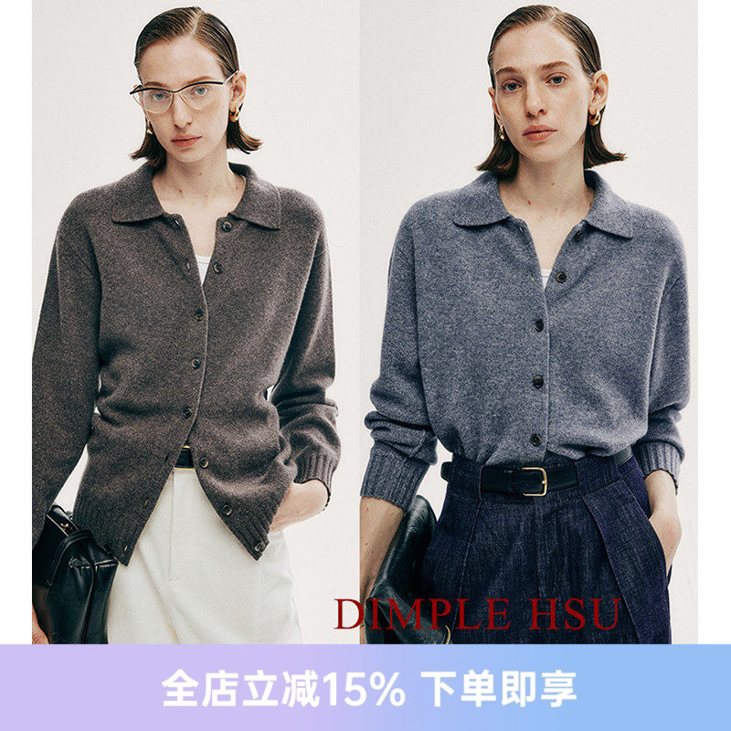 Winter Thickened Upgraded Version Italian Wool Cashmere Soft Power Shirt-Style Craft Knitted Sweater S37720