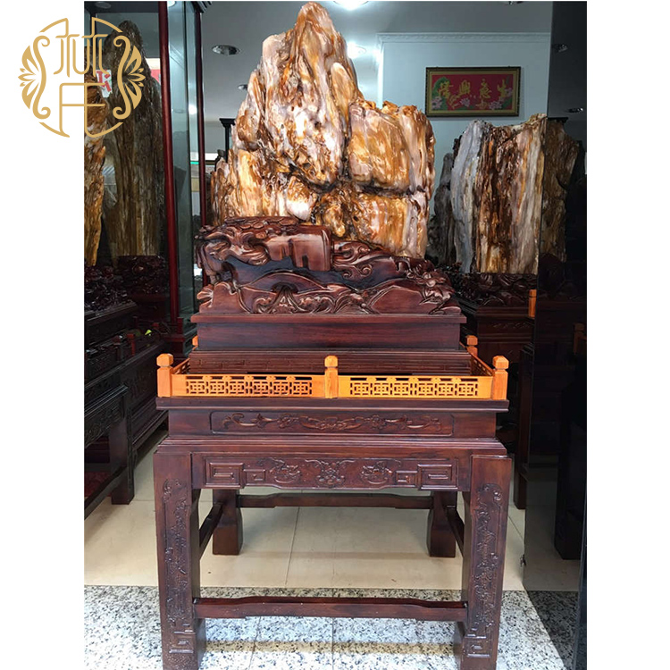 Lin's Tree Chemical Jade Burmese Wood Chemical Jade Tree Fossil Case Swing Piece Ornamental Chishi Pendulum 19020944