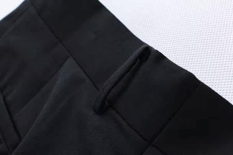 Pantalon droit en laine pour printemps - Ref 1470725 Image 15