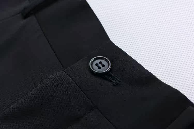 Pantalon droit en laine pour printemps - Ref 1470725 Image 10