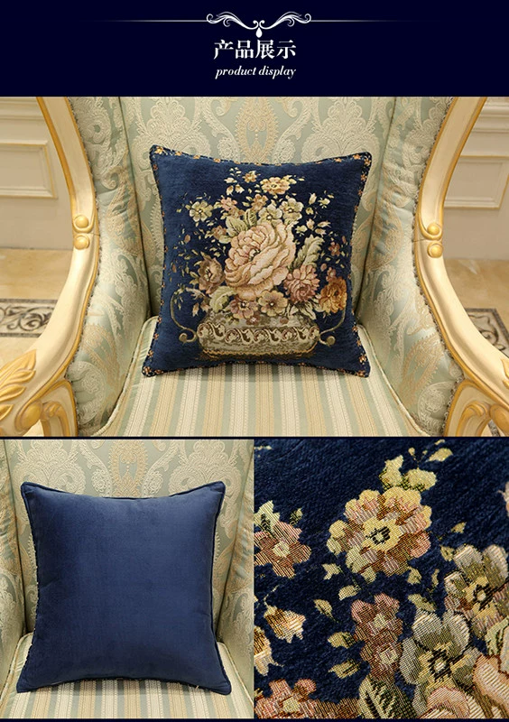Gối đệm bọc phòng khách sofa da văn phòng với lõi gối lớn lưng đệm đệm giường giường Bắc Âu - Trở lại đệm / Bolsters Chăn gối ngủ văn phòng 3 in 1