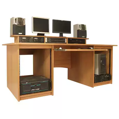 Recording studio Workbench arrangement table music audio console cabinet custom midi mixer solid wood computer desk