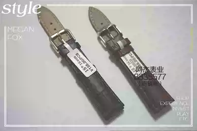 Watch belt leather strap for men) female leather watch accessories 18)20mm watch accessories special