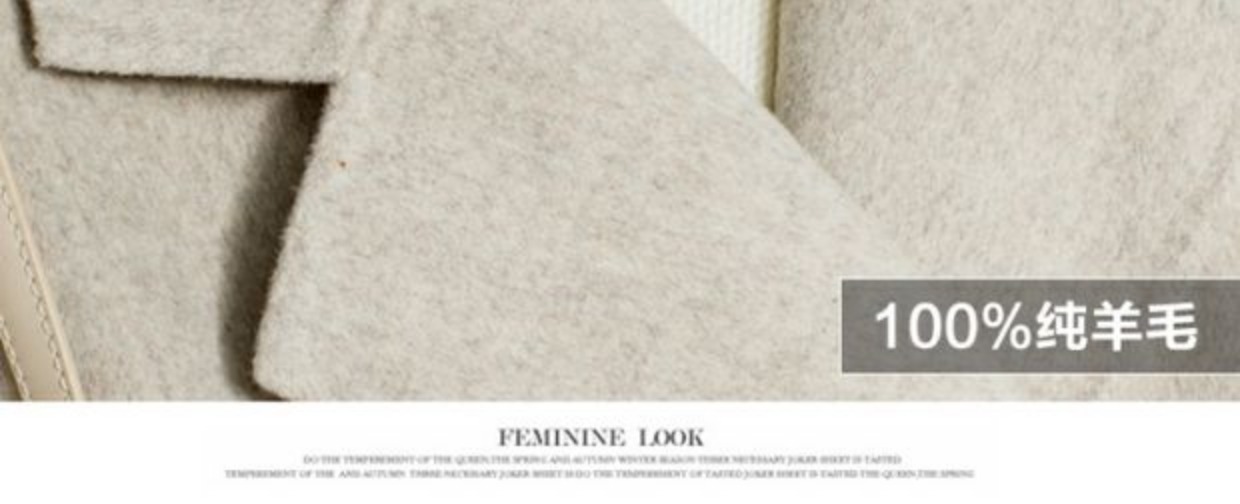 2018 thu đông 2018 áo khoác len hai mặt mới dành cho nữ ngắn cashmere áo len ngắn phiên bản Hàn Quốc của áo crop top áo ấm nữ
