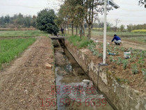 DYSPEED12S measurement of farmland irrigation channel open channel water flow velocity Doppler flowmeter